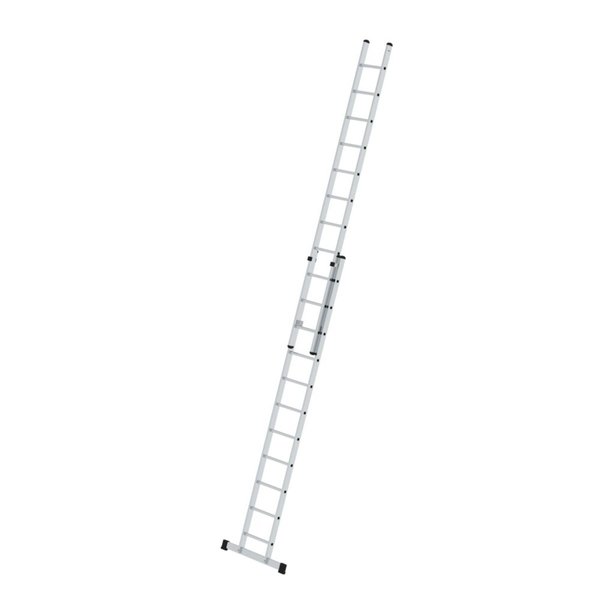 Günzburger Steigtechnik Sprossen-Schiebeleiter mit Standard-Traverse 2x11 Sprossen