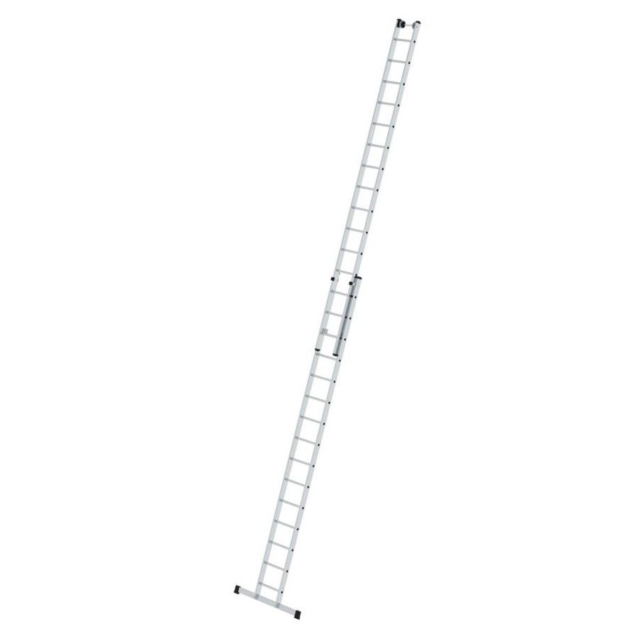 Günzburger Steigtechnik Sprossen-Schiebeleiter mit Standard-Traverse 2x15 Sprossen