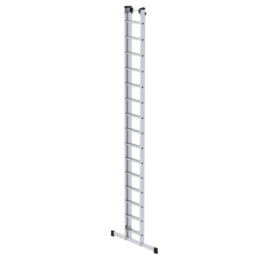 Günzburger Steigtechnik Sprossen-Schiebeleiter mit Standard-Traverse 2x15 Sprossen