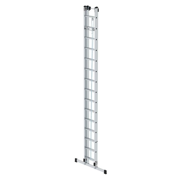Günzburger Steigtechnik Sprossen-Seilzugleiter mit Standard-Traverse 2x15 Sprossen
