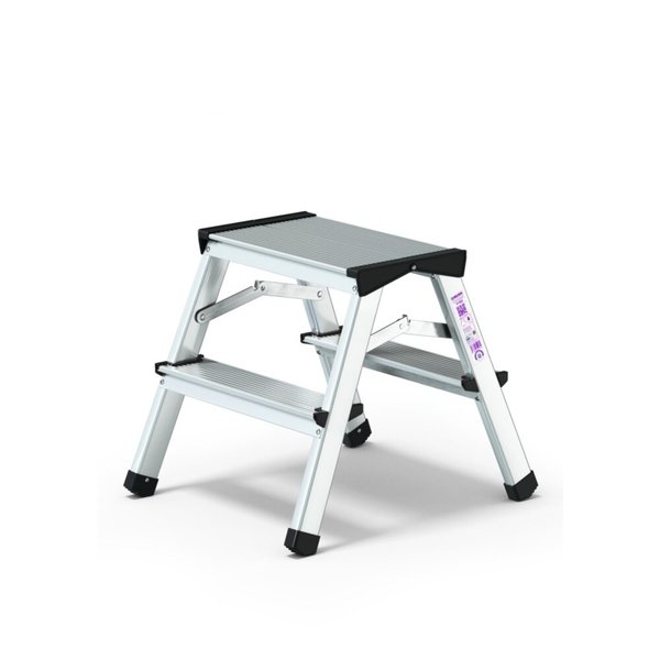 Günzburger Steigtechnik Haushalts-Klapptritt 2 Stufen
