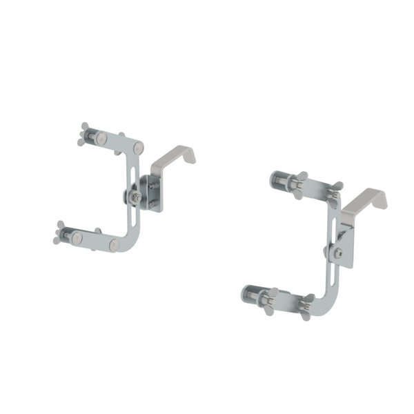 Günzburger Steigtechnik Leiterkopfsicherung Spezialhaken mit Klemmvorrichtung 1 Satz = 2  Stück