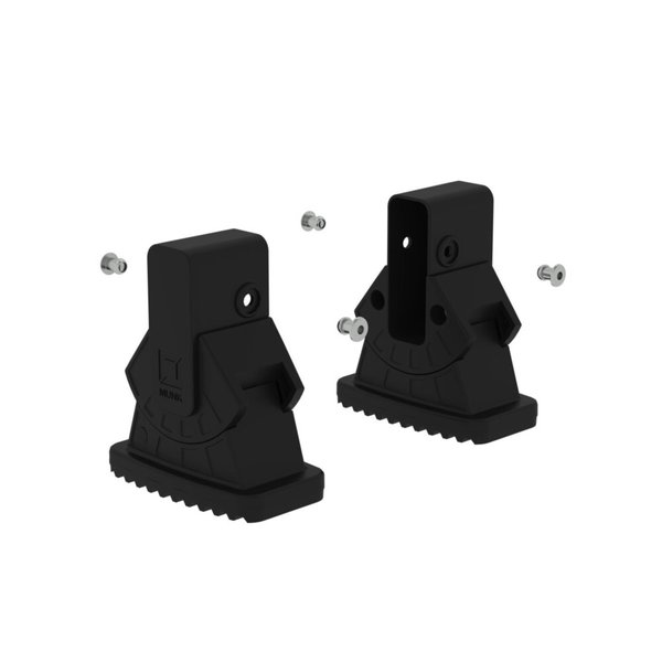 Günzburger Steigtechnik nivello®-Außenschuh elektrisch leitfähig 73x25 mm