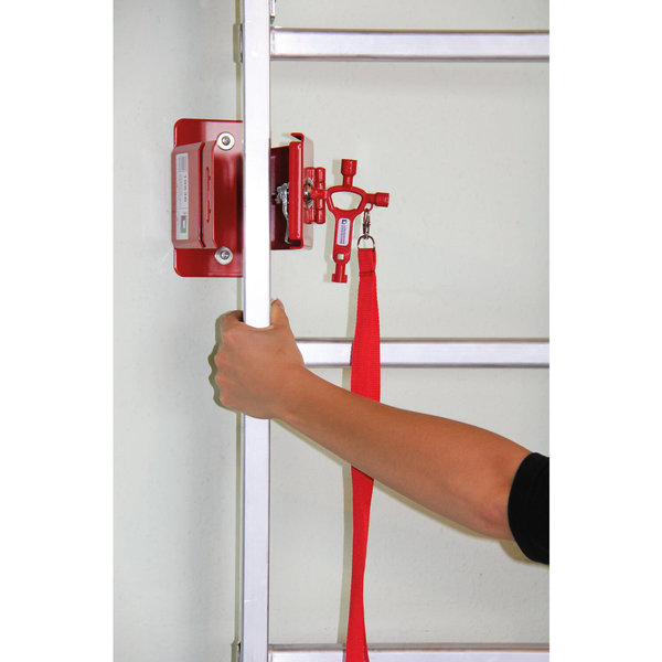 Günzburger Steigtechnik Leiterhalter pulverbeschichtet RAL 3000 Master Key