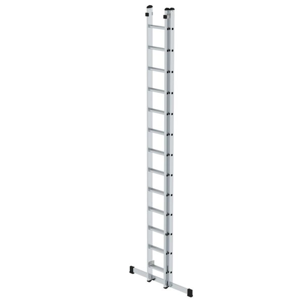Günzburger Steigtechnik Sprossen-Schiebeleiter 2-teilig mit Standard-Traverse 2x13 Sprossen