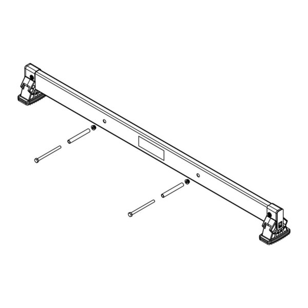 Günzburger Steigtechnik nivello®-Traverse 120/445/98
