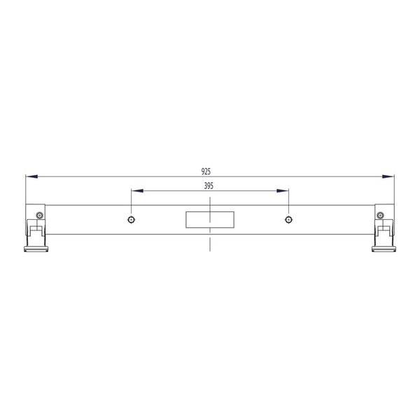 Günzburger Steigtechnik nivello®-Traverse 093/395/58 GFK