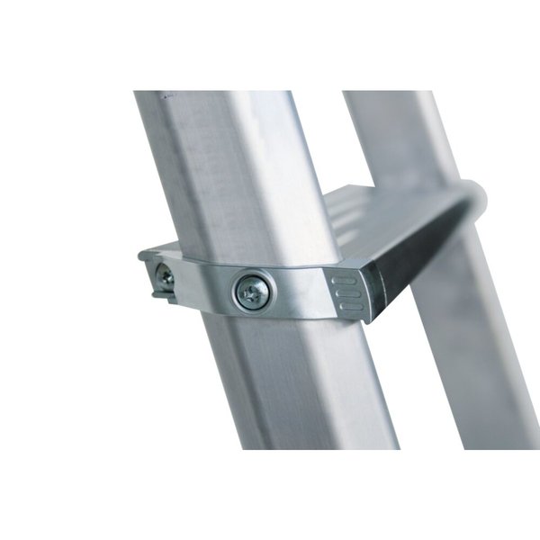 Günzburger Steigtechnik ML Stufen-Stehleiter beidseitig begehbar 2x3 Stufen