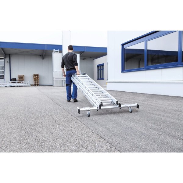 Günzburger Steigtechnik Nachrüstsatz 'roll-bar' passend für Nachrüst-Traverse aus Aluminium oder GFK