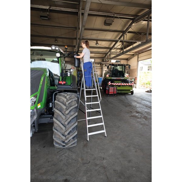 Günzburger Steigtechnik ML Plattformleiter 8 Stufen