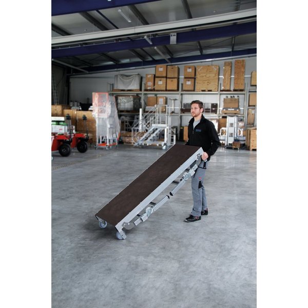 Günzburger Steigtechnik Maschinenpodest höhenverstellbar