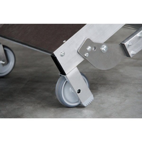 Günzburger Steigtechnik Maschinenpodest höhenverstellbar