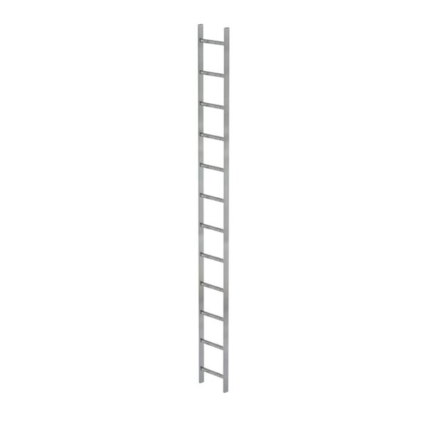 Günzburger Steigtechnik Schachtleiter Stahl feuerverzinkt 300mm Lichte Weite 12 Sprossen