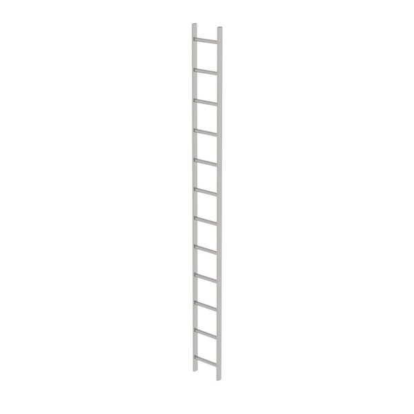 Günzburger Steigtechnik Schachtleiter Edelstahl V4A 300mm Lichte Weite 12 Sprossen