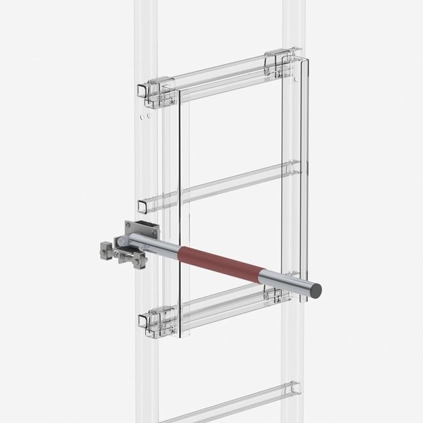 Günzburger Steigtechnik Sicherungsschranke für Notabstiegsleiter Ausstieg rechts