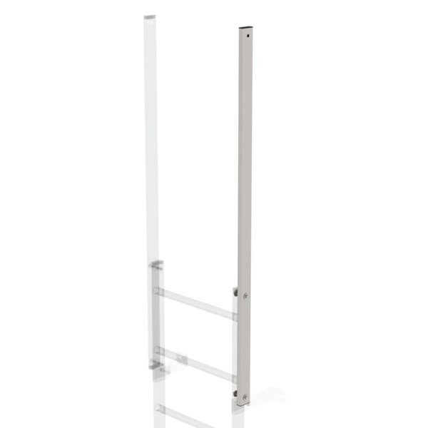 Günzburger Steigtechnik Ausstiegsholm gerade Edelstahl