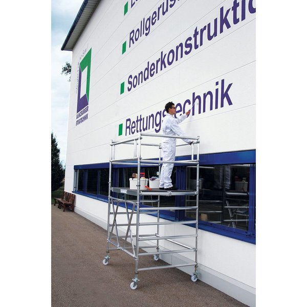 Günzburger Steigtechnik Klappgerüst 1,35 x 1,80 m Plattformhöhe 3,20 m