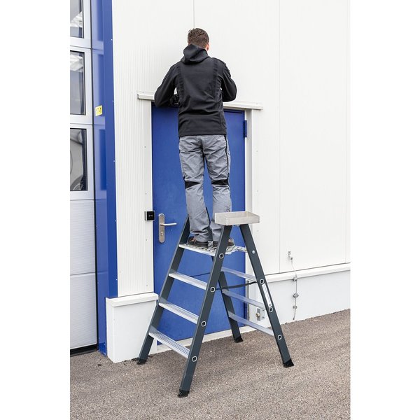 Günzburger Steigtechnik Ablageschale für Klapptritt beidseitig begehbar