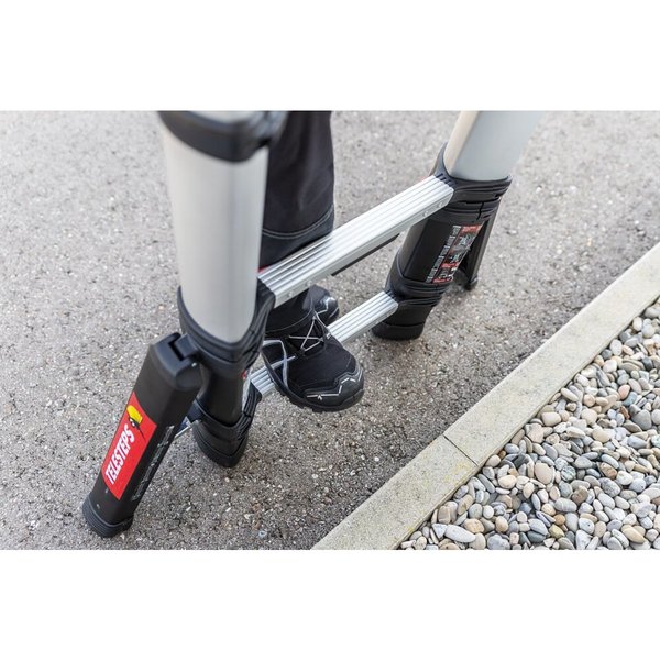 Günzburger Steigtechnik Stufen-Teleskopleiter Prime Line 13 Stufen