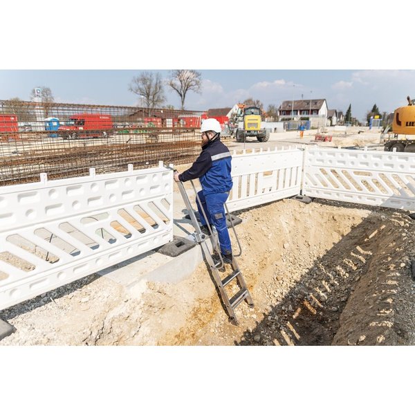 Günzburger Steigtechnik Stufen-Baugrubenleiter 4 Stufen