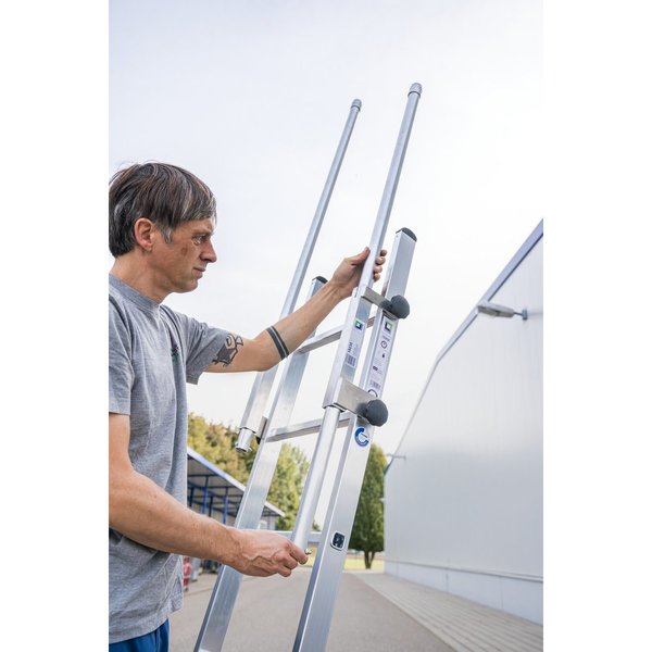 Günzburger Steigtechnik Ausstiegsholm steckbar und einschiebbar links