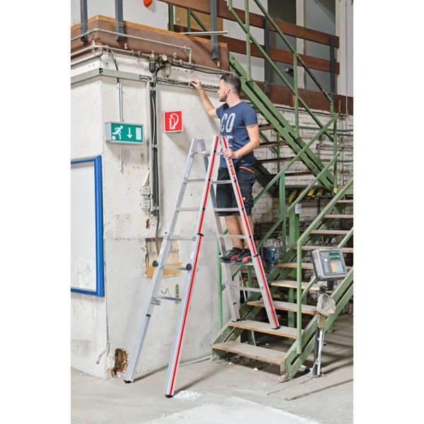 Hymer Treppenstehleiter - 4123 2x7