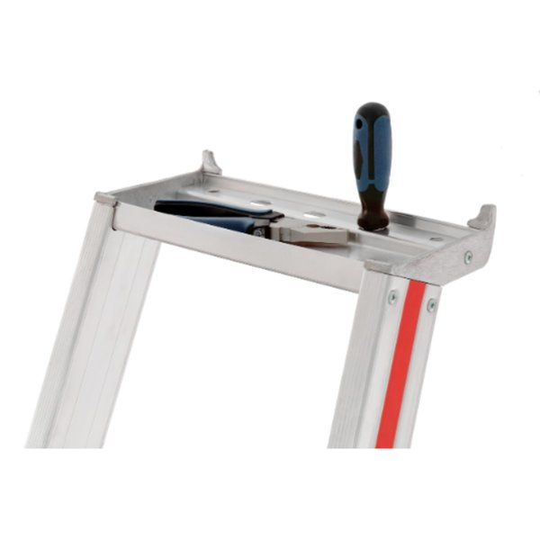 Hymer Stufenstehleiter mit Plattform, einseitig begehbar 5