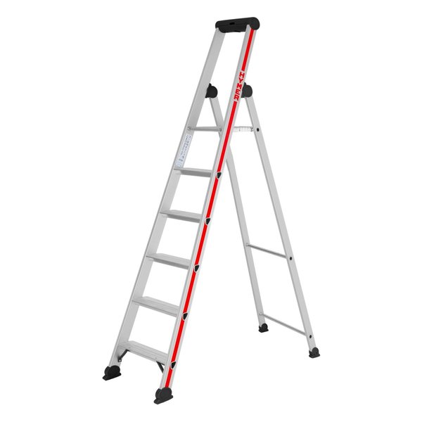 Hymer Stufenstehleiter mit Plattform, einseitig begehbar  6