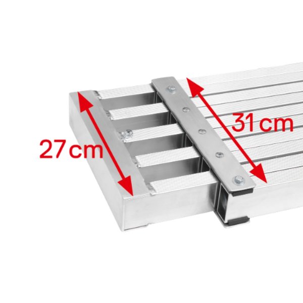 Hymer Alu-Teleskop-Diele Länge 2,08-3,50 m