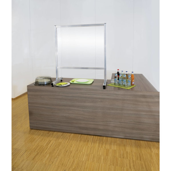 Günzburger Steigtechnik Trennwand aus Plexiglas Typ 2