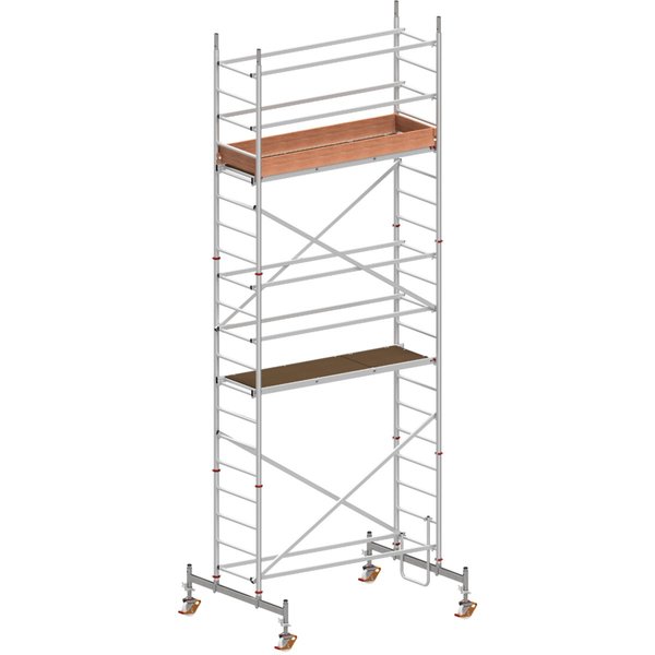 Hymer Fahrgerüst 7077 - 0.72 x 2.08 m Arbeitshöhe bis 4,42 m