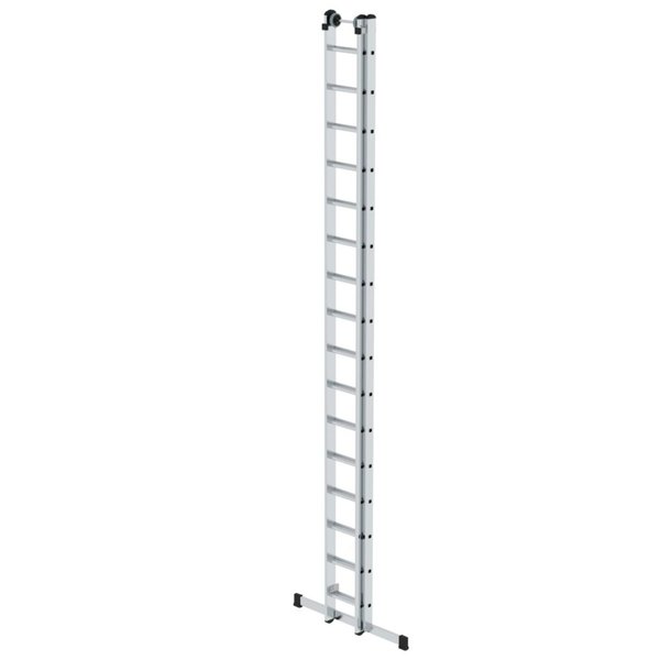 Günzburger Steigtechnik Sprossen-Schiebeleiter 2-teilig mit Standard-Traverse 2x16 Sprossen