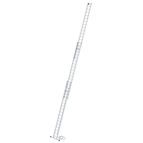 Günzburger Steigtechnik Sprossen-Seilzugleiter 3-teilig mit Standard-Traverse 3x18 Sprossen