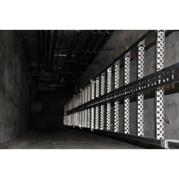 Günzburger Steigtechnik Schachtleiter Edelstahl V4A 300mm Lichte Weite 9 Sprossen