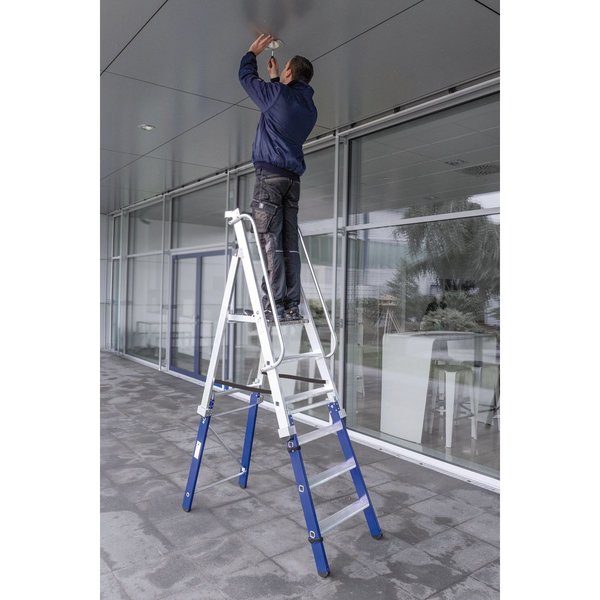 Günzburger Steigtechnik Einsteckteil für Plattformleiter steckbar plus 3 Stufen