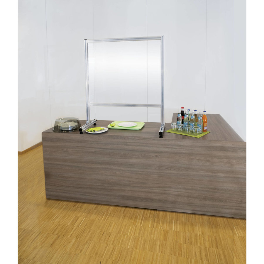 Günzburger Steigtechnik Trennwand aus Plexiglas Typ 1