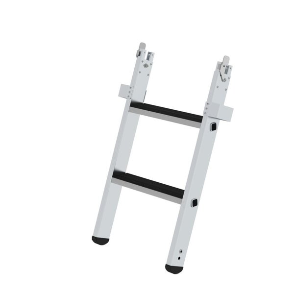 Günzburger Steigtechnik Stufen-Baugrubenleiter-Einsteckteil 2 Stufen