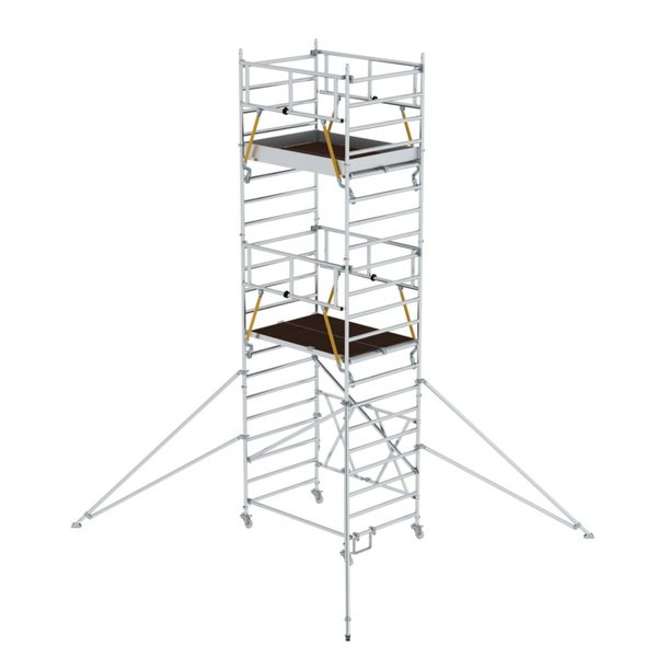 Günzburger Steigtechnik Klappgerüst SG 1,35 x 1,80 m mit Ausleger Plattformhöhe 5,16 m