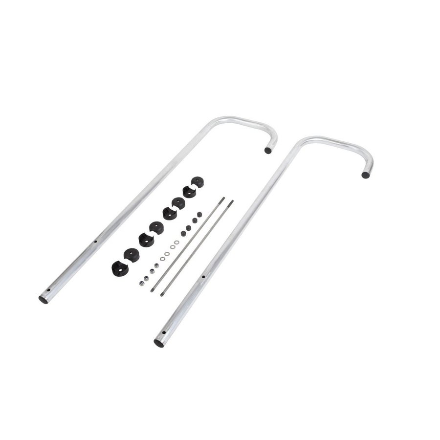 Hailo Professional Ausstiegsholmbügel für Holm 40x20 mm, Edelstahl 1.4301 kurz