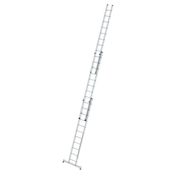 Günzburger Steigtechnik Mehrzweckleiter 3-teilig mit nivello®-Traverse 3x11 Sprossen