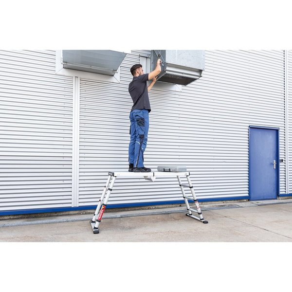 Günzburger Steigtechnik Teleskop-Arbeitsplattform Solid Line 4 Stufen