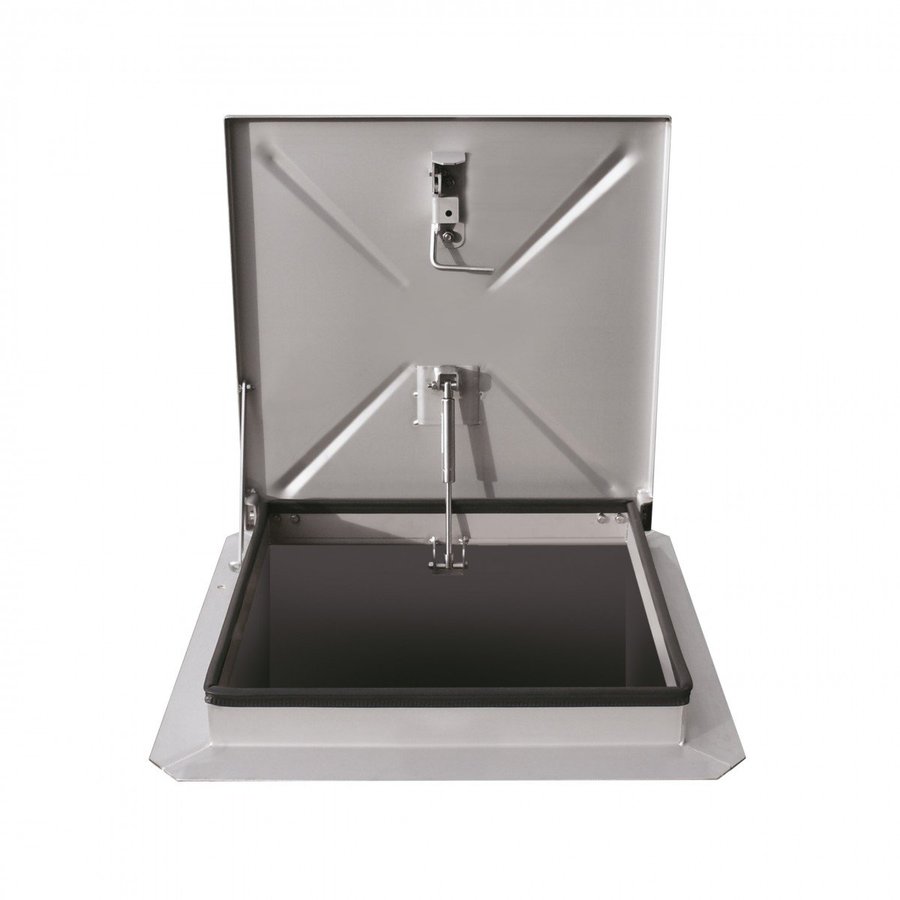 Hailo Professional HS2 aus Edelstahl 1.4301, 1200x1200 mm Ausführung: Geschlossen