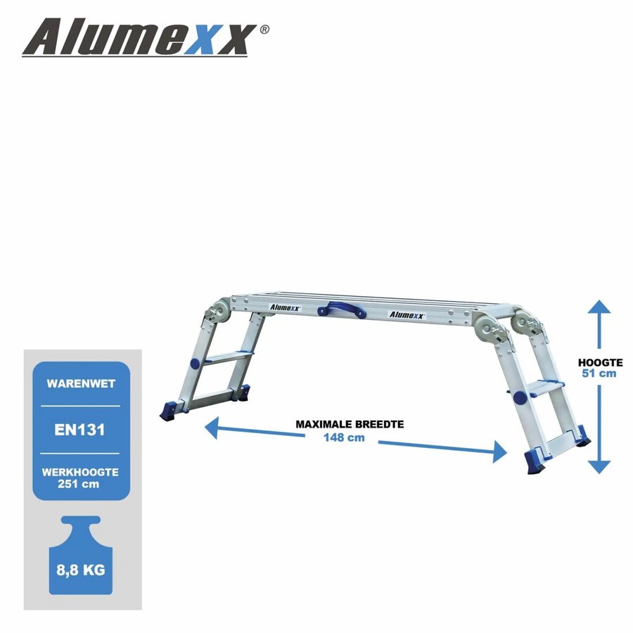 Alumexx ALX X-Step Arbeitsplattform