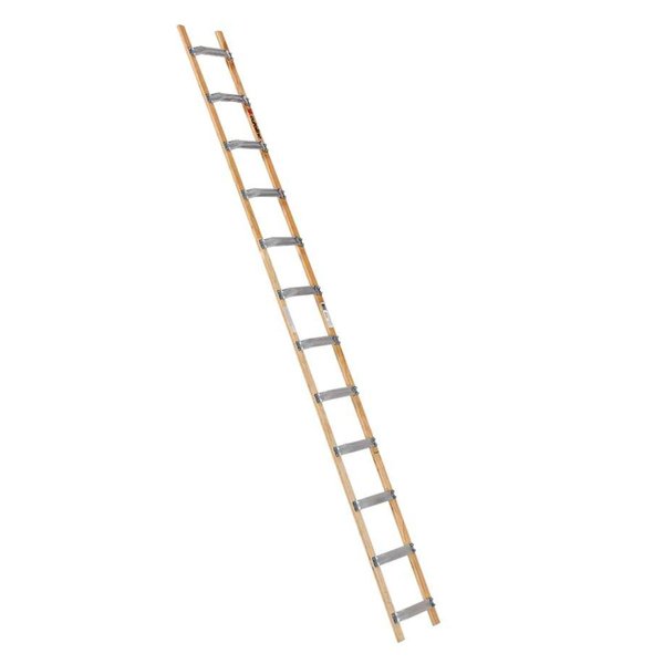Euroline Holz/Alu-Dachdeckerauflegeleiter Nr. 11102 1x12