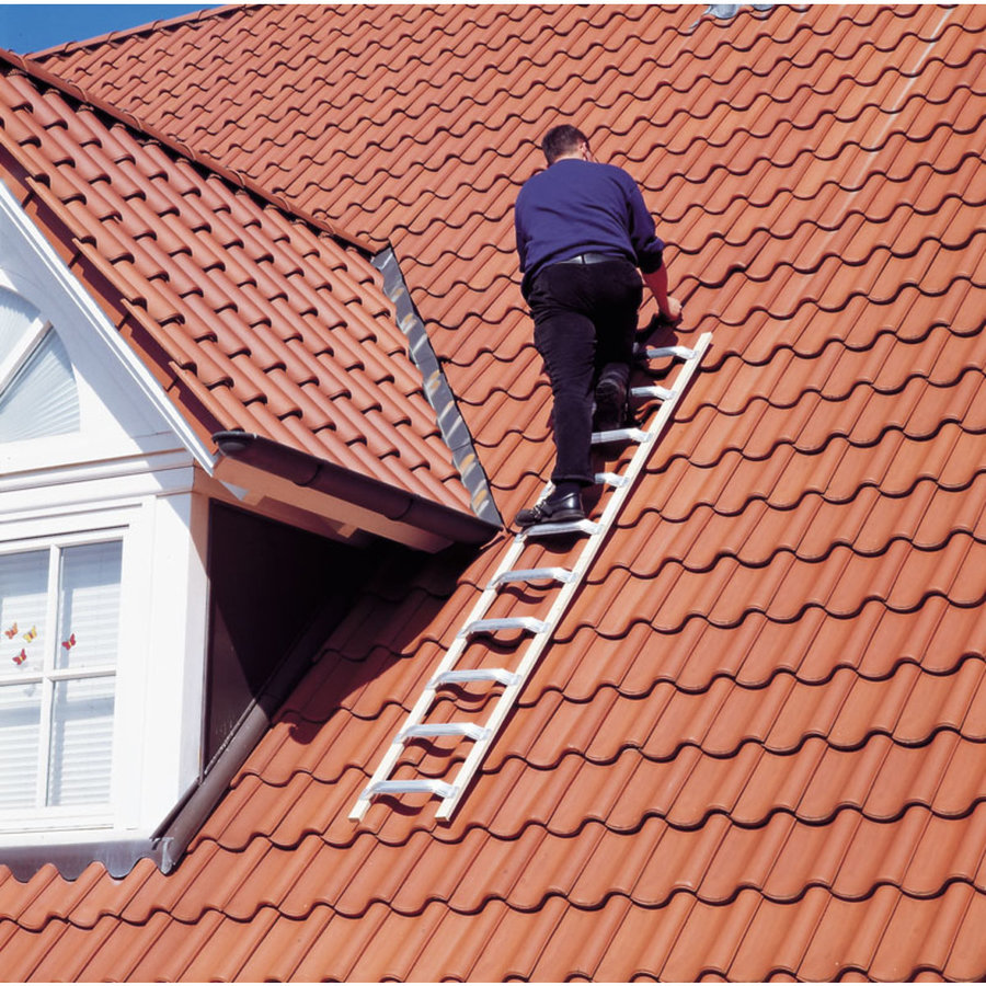 Euroline Holz/Alu-Dachdeckerauflegeleiter Nr. 11102 1x12