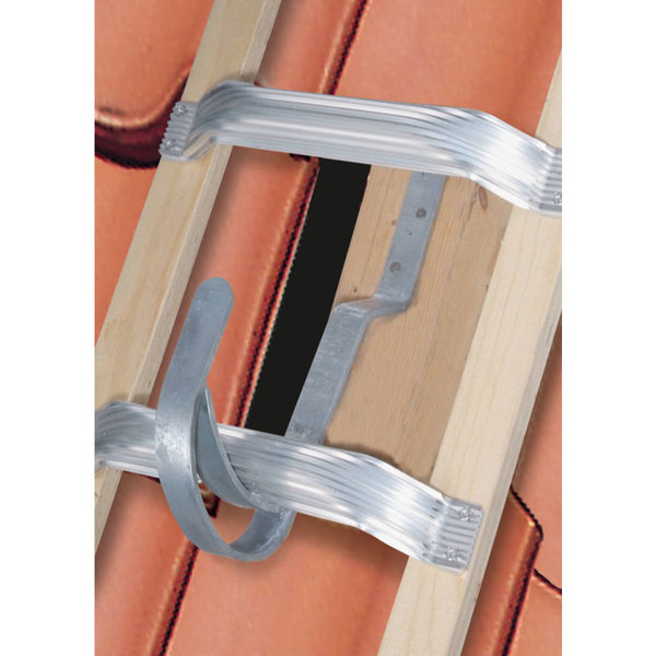 Euroline Holz/Alu-Dachdeckerauflegeleiter Nr. 11102 1x16