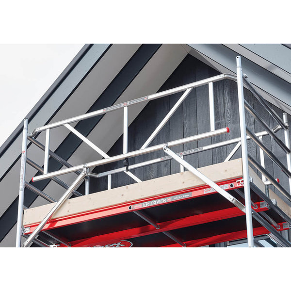 Altrex RS TOWER 41, Holzplattform 0,75m x 1,85m Arbeitshöhe 7.2m