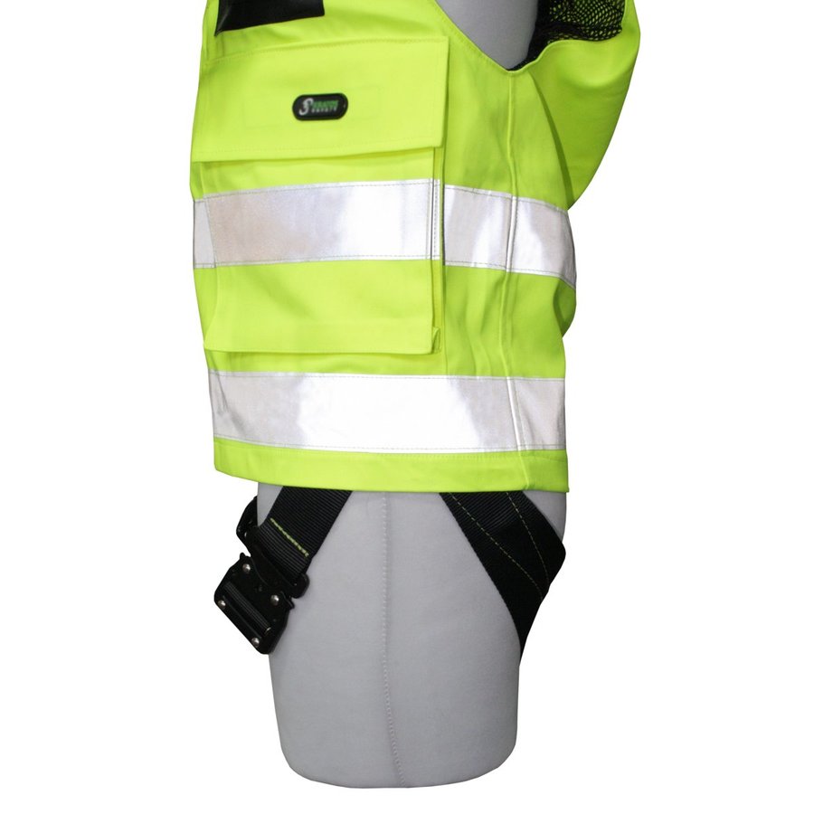 FUNCKE Auffanggurt Warnweste gelb