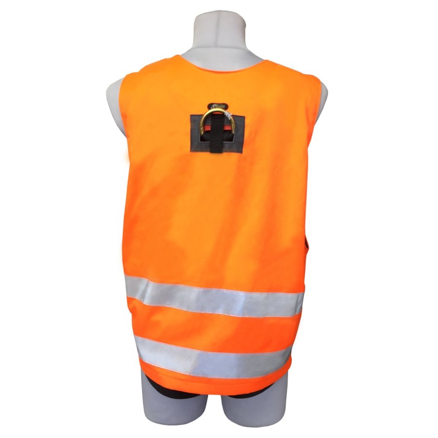FUNCKE Auffanggurt Warnweste orange