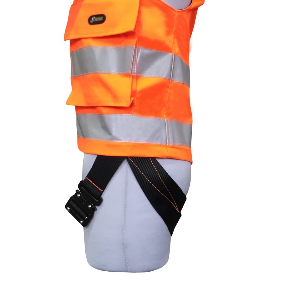 FUNCKE Auffanggurt Warnweste orange
